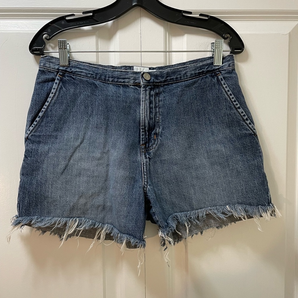 Vintage Calvin Klein Jeans Slouchy Shorts Women’s 4 Snaps High Waist